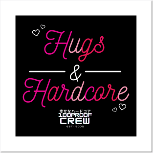 Hugs & Hardcore Posters and Art